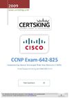 642-825 | Free 642-825 Exam Questions | 642-825