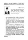 POSICION DE DOMINIO Y ABUSO DE DERECHO DE EMPRESAS CONSULTORAS EN CONTRATOS DE CONSULTORIA CELEBRADOS CON EL ESTADO...