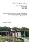 Leistungskatalog EcoTec Energiesparhaus