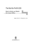 0471648752 The Not-for-Profit CEO
