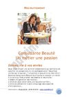 Recrutement NUTRIMETICS