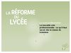 Le nouveau lycée professionnel