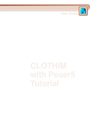 CLOTHIM with Poser5 Tutorial