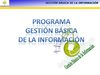 PROGRAMA GBI 2010