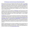 RJ Performance Calgary Confirm the Customer Oriented Marketing Plan