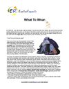 What To Wear (English Topic)