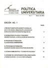 Política 1: Proyecto de Políticas Institucionales