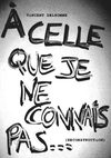 À celle que je ne connais pas (Reconstruction) - Vincent Delhomme