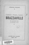 Conférence de BRAZZAVILLE