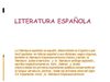Literatura Española *** XD