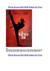 Watch Karate Kid 2010 Online For Free