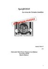 SpécifiCITéS, la revue des terrains sensibles, Paris 10/Nanterre