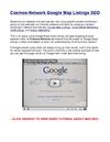 Google Map Listings for SEO-Cosmos Network Atlanta GA