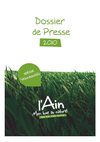 Dossier de Presse - l'Ain, les Nouveautés