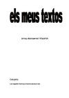 Els meus textos