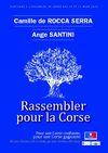 Programme de la liste Rassembler pour la Corse