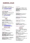 Numéros et adresses à Nogaro