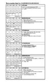 Calendrier scolaire 2009-2010