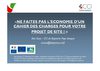 Le cahier des charges pour votre projet de site