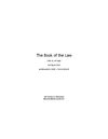 Aleister Crowley - The Book of Law