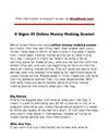 9 Signs Of Online Money Making Scams!