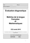 éva diagnostique 2010