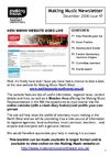 Making Music NW Newsletter - December 2008 - Issue 47
