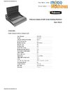 Fellowes Galaxy E-500 Comb Binding Machine Specs