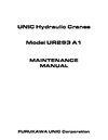 Fukurawa Unic UR293a1 Maintenance Manual