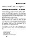 Outsourcing Payroll Processing