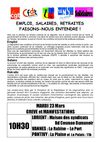 EMPLOI SALAIRES RETRAITES 23 MARS 2010