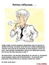 Petites réflexions philosophiques du Pr F.Von Wolffen. [comic-strip] 