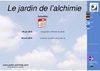 Jardin de l'Alchimie - Actualités