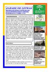 JARABE DE LETRAS 21. Junio 2009 . Aulas Hospitalarias de Córdoba (España)
