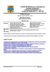 Compte Rendu de la réunion de conseil municipal du 22 mars 2010