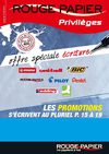 Catalogue Privilège ROUGE PAPIER