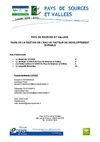 Fiches-actions LEADER Sources et Vallées mars 2010
