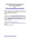 self hypnosis stop smoking