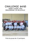 Challenge 64/65 du 16 mars à Belleville