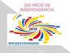 BICENTENARIO DE LA INDEPENDENCIA 1810-2010
