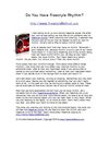 Do You Have Freestyle Rhythm?