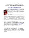 Incorporate the 5 People Theory to Improve Your Freestyle Rapping Skills