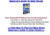 Beginners Guide To Solar Panels Book Review