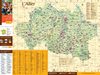 Carte touristique de l'Allier 2010
