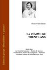 Balzac de, Honoré, La femme de trente ans