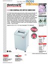 Destroyit 3103 Strip Cut Shredder Specs