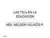 LAS TIC'S EN LA EDUCACIÓN