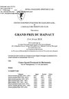 Invitation GP Hainaut 2010