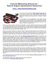 Internet Marketing Resources – 