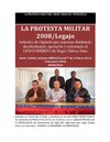 LA PROTESTA MILITAR 2008/Legajo